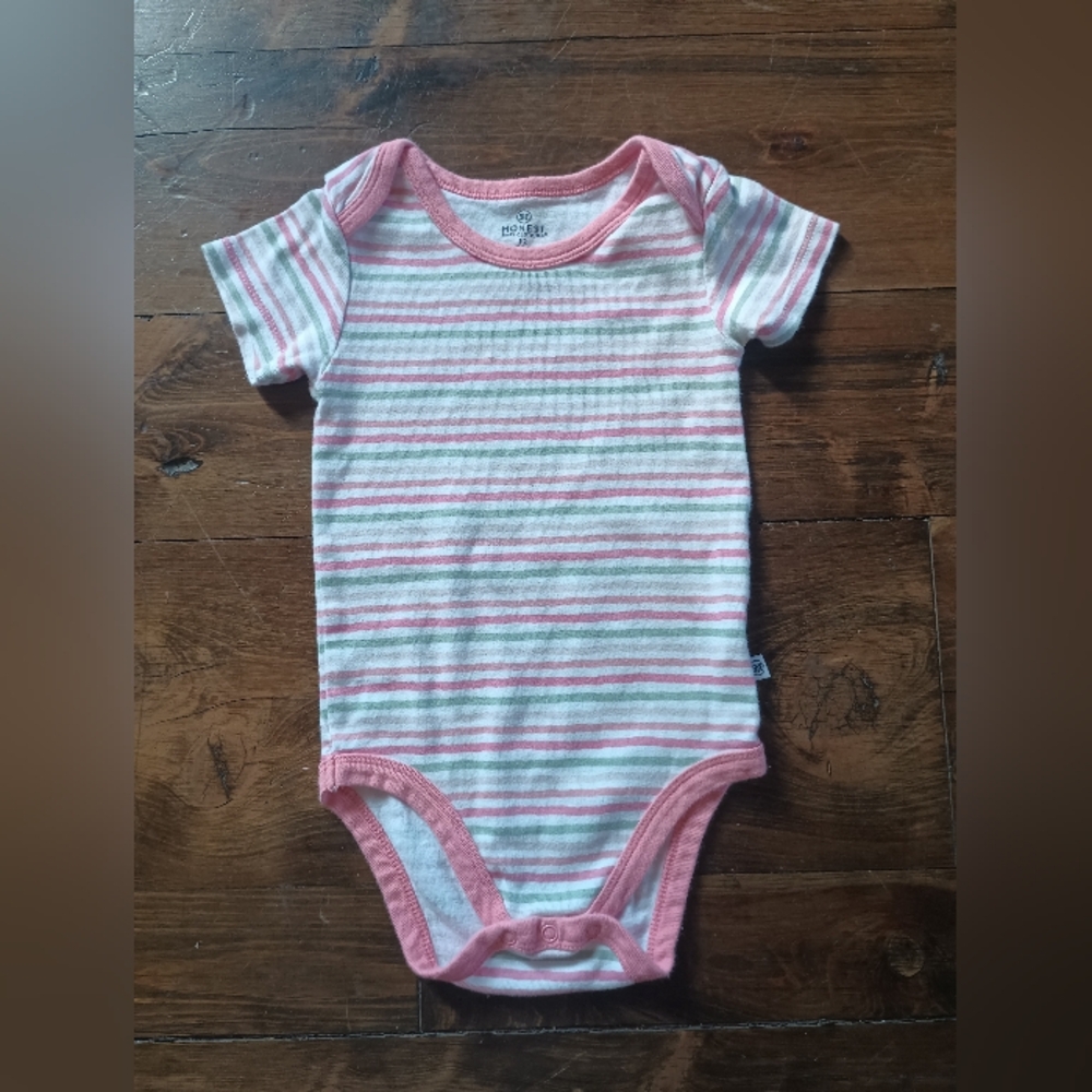 Honest Company Striped Onesie